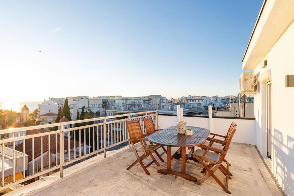 Appartamento Sea View Sunset Penthouse Salonicco Esterno foto