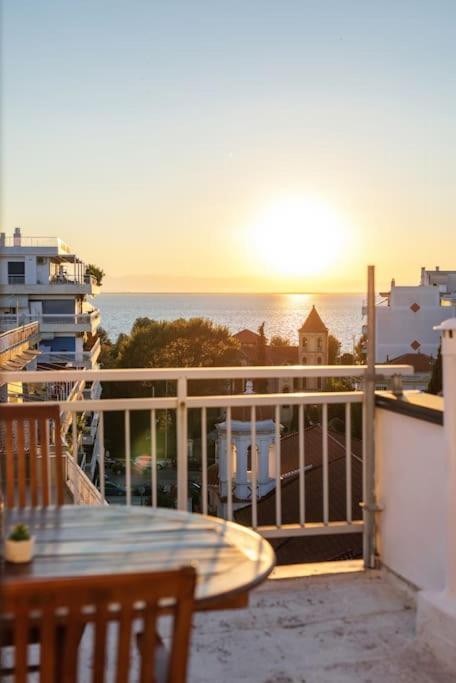 Appartamento Sea View Sunset Penthouse Salonicco Esterno foto